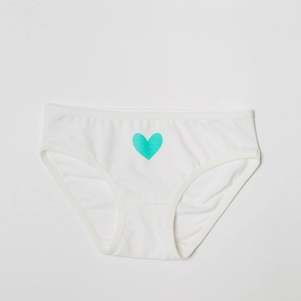 Girl´s panty set Mint/Heart (2 pieces)