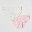 Girl´s panty set Stars/Pink (2 pieces)