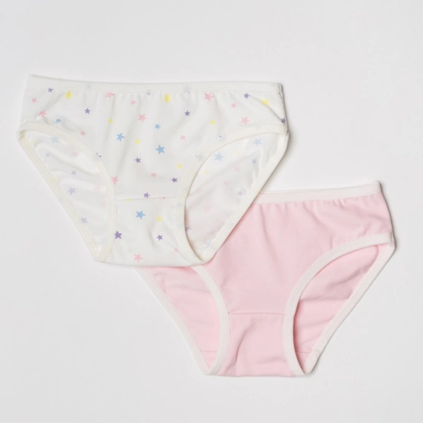 Girl´s panty set Stars/Pink (2 pieces)