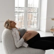 Growing leggings for pregnant women