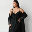 Maternity nightwear set black