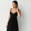 Nursing nightgown black