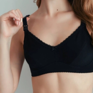 Nursing bra black