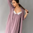 Dressing gown for pregnant and nursing women Ametist