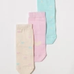 Socks for girls "Hearts" (3 pcs.)