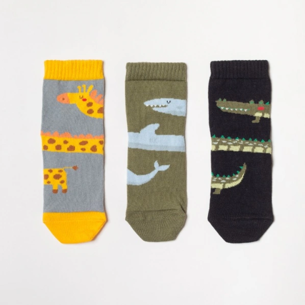 Socks for boys "Africa" (3 pcs.)